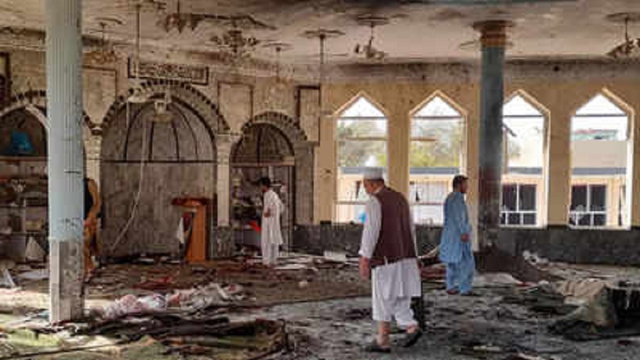 अफगानिस्तानमा मस्जिदमा आत्मघाती विस्फोट, ५० मारिए  
